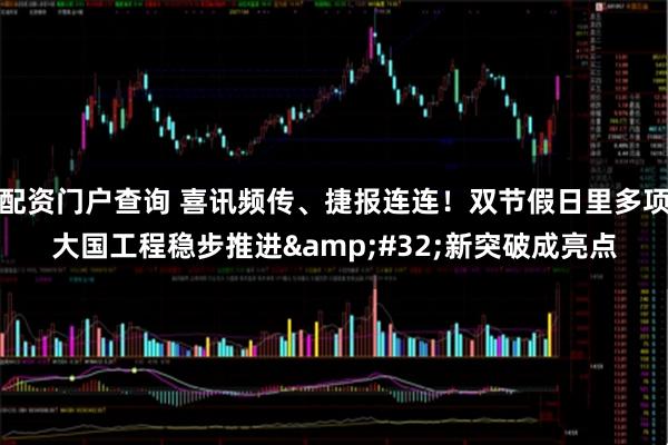 配资门户查询 喜讯频传、捷报连连！双节假日里多项大国工程稳步推进&#32;新突破成亮点